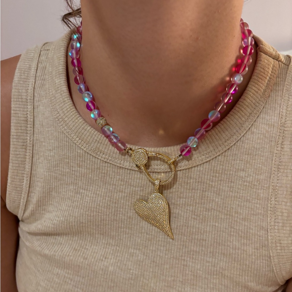 Knotty Bling Necklace
